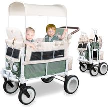 Bild für WONDERFOLD Volkswagen Kinderwagen Wagon (2 Sitzer)