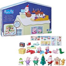 Bild für Peppa Pig Peppas Adventskalender mit 24 Überraschungsspielzeugen und Aufklebern