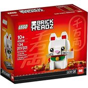 Lego BrickHeadz 40436 'Glückskatze', 134 Teile, ab 10 Jahren