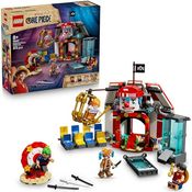 LEGO ONE Piece Zirkuszelt von Buggy dem Clown, interaktives Spielzeug mit 4 Minifiguren - Ruffy, Nami, Zoro, für Jungen und Mädchen ab 8 Jahren - 75637