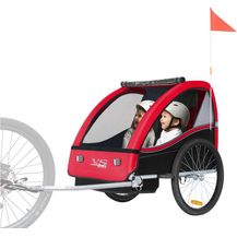 Bild für TIGGO Fahrradkinderanhänger Tiggo VS Kinderanhänger Fahrradanhänger für 1 oder 2 Kinder