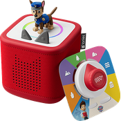 Tonies Toniebox 2 Starterset inkl. Tonie-Figur, WLAN-fähig, robust & interaktiv, rot