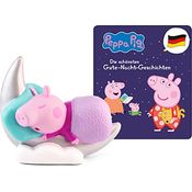 tonies Hörfigur für Toniebox, Peppa Wutz – Gute Nacht Geschichten, Hörspiel für Kinder ab 3 Jahren, Spielzeit ca. 41 Minuten