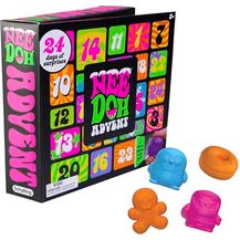 Bild für Schylling NeeDoh Squishmas Adventskalender – 24 Mini-Quetschspielzeuge – Weihnachts-Countdown – Alter 3 bis Erwachsene