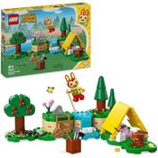 LEGO Animal Crossing 77047 Mimmis Outdoor-Spaß, kreatives Spielzeug mit Zelt und 164 Bausteinen, mehrfarbig