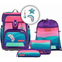 Bild für Step by Step CLOUD OCEAN Schulranzen-Set Dolphin Lana 5-tlg.