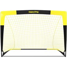 Bild für Happy Jump Fussballtor Pop Up Fussballtore für Kinder Garten Fussball Tor Football Ball Tore x1 (4'x3', schwarz+gelb)