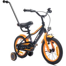 Bild für Sun Baby Jungenfahrrad 14 Zoll Tracker Bike mit Stützrädern Neon Orange