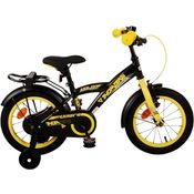 Volare Kinderfahrrad Thombike - Jungen - 14 Zoll - bis 60 kg - Luftbereifung, Stahlfelgen mit verstellbaren Speichen - 85% zusammengebaut, blau