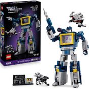 LEGO Icons 10358 Transformers: Soundwave Bausatz, 1.505 Teile, Mehrfarbig, ab 18 Jahren