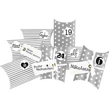 Bild für Frau WUNDERVoll® DIY Adventskalender zum Befüllen Christkind