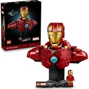 LEGO Marvel 76327, Iron Man MK4 Büste, 436-teilig, 17 cm hoch, für Erwachsene