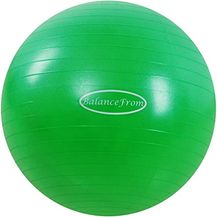 Bild für BalanceFrom Anti-Platz- und Rutschfester Gymnastikball Yoga-Ball Fitnessball Geburtsball mit Schnellpumpe, 0,9 kg Kapazität (68-75 cm, XL, grün)