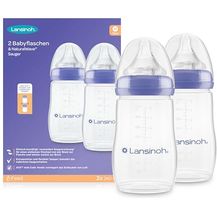 Bild für Lansinoh Babyflaschen mit NaturalWave Sauger Gr. M