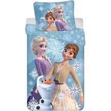 Bild für Jerry Fabrics Disney Frozen Bettwäsche Eiskönigin Anna ELSA Snow 135/140x200