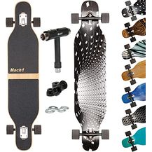 Bild für Mach1 Bambus Longboard mit Keramik Kugellager + T-Tool