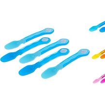 Bild für Vital Baby Babys erster Löffel/weiche Babylöffel/Beikostlöffel mit ergonomischen Flexisafe Griffen für Babys und Kleinkinder 5 Stück/ab 4-6 Monaten