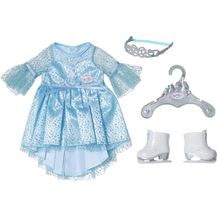 Bild für BABY born Eisprinzessinen-Kleid mit Schlittschuhen und Tiara für 43 cm Puppen