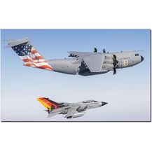 Bild für Revell Modellbau I Air Defender I Bausatz I Maßstab 1:144 I 223 Teile I Bastelset ab 12 Jahren I Präzisionsmeisterwerk am Himmel