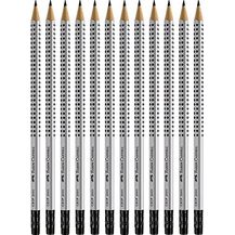 Bild für Faber-Castell GRIP 2001 Bleistift HB mit Radierspitze 12 Stück