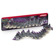 Schleich Schattenwurm (70830) Eldrador Creatures, beweglicher Körper mit stacheligen Kristallen, 26 x 4,7 x 4,2 cm