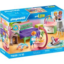 Bild für Playmobil® Konstruktions-Spielset Schlafzimmer mit Babyspielecke (71609)