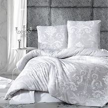 Bild für ZIRVEHOME Bettwäsche 135x200 cm. grau