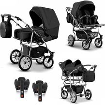 Bild für Elcar Zwillingskinderwagen 5 in 1 City Twin inkl. Autositze