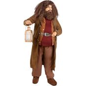 Funidelia Offizielles Hagrid Kostüm - Harry Potter für Herren, Braun, Größe L-XL, inklusive Hose, Jacke mit integriertem Shirt, Gürtel und Fußabdeckungen
