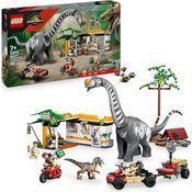 LEGO Jurassic World 76973, Raptor & Titanosaurus Set mit 582 Teilen, für Kinder ab 7 Jahren, inkl. Mini-Figuren und Fahrzeug