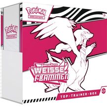 Bild für Pokémon Pokémon-Sammelkartenspiel: Top-Trainer-Box Karmesin & Purpur – Weiße Flammen mit Reshiram