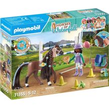 Bild für Playmobil® Konstruktions-Spielset Zoe & Blaze mit Turnierparcours (71355)