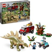 LEGO Jurassic World Dinosaurier-Missionen: Entdeckung des Stegosaurus, Abenteuer-Spielset für Jungen und Mädchen ab 6 Jahren, Geschenk für Fans von Ben und Sammy 76965, inklusive Spielzeug-Stegosaurus und Geländewagen - Preisvergleich