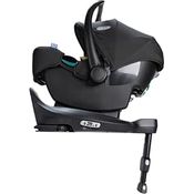 Graco SnugLite Babyschale, Midnight, mit Isofix-Basis, 360° drehbar, ab Geburt bis 13 kg, Safety Surround™ Seitenaufprallschutz
