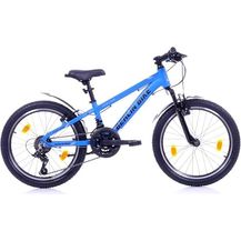 Bild für BERLIN BIKE Mountainbike MTB1 Kid: 20 Zoll Aluminiumrahmen, 21-Gang Shimano, Mountainbike für Kinder bis 140 cm Körpergrösse (Blau)