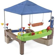 Bild für Step2 Pump & Splash Shady Oasis Spielhaus mit Wasser Spielzeug 