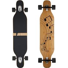 Bild für FunTomia Longboard Drop Through Cruiser Flex2 3 Stufen Mach1 Speed Kugellager T-Tool