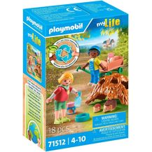Bild für Playmobil® Konstruktions-Spielset Pflege der Igelfamilie (71512)