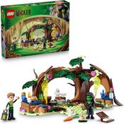 LEGO Wicked Elphabas Versteck 75687, Wald Bauset mit 2 Minifiguren, 2 Tierfiguren und Zubehör, Modellbau Spielset für Kinder ab 7 Jahren