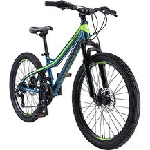 Bild für BIKESTAR Alu Mountainbike Jugendfahrrad 24 Zoll ab 9-14 Jahre Hardtail 