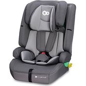 Kinderkraft SAFETY FIX 2 i-Size, Kindersitz ab 15 Monaten bis 12 Jahre (76-150 cm), mit Isofix, Top Tether, Sitzverkleinerer, grau