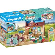 Bild für Playmobil® Konstruktions-Spielset Reittherapie & Tierarztpraxis (71352)