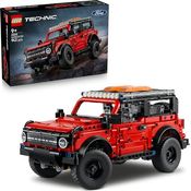 LEGO Technic 42213 Ford Bronco Offroader, detailreicher Bausatz mit 943 Teilen, redem Lack und authentischen Funktionen