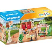 Playmobil® Konstruktions-Spielset Campingplatz (71424), Family & Fun, (100 St)