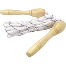 Bild für Meteor® Springseil 3m mit Holzgriffen Sprungseil