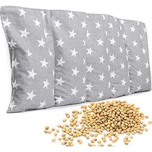 Bild für Amilian Kirschkernkissen Mikrowelle 55 x 20cm Wärmekissen Rücken Kirschkernkissen Nacken Schulter Wärmekompresse Körnerkissen Kinder Erwachsene Massagekissen Kältekissen Kirschkernkissen gross