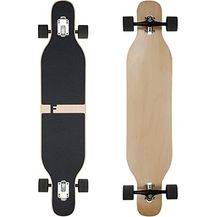 Bild für FunTomia Longboard mit 3 Flex Stufen Drop Through Cruiser Komplettboard Mach1 Speed Kugellager T-Tool, Ahornholz, Flex3 (25 bis 68kg)