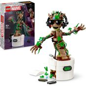 LEGO® Konstruktionsspielsteine Tanzender Groot (76297), LEGO Super Heroes, (459 St), Made in Europe