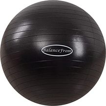 Bild für BalanceFrom Anti-Platz- und Rutschfester Gymnastikball Yoga-Ball Fitnessball Geburtsball mit Schnellpumpe