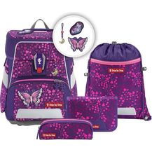 Bild für Step by Step Schulranzen-Set Space Shine Butterfly Night Ina